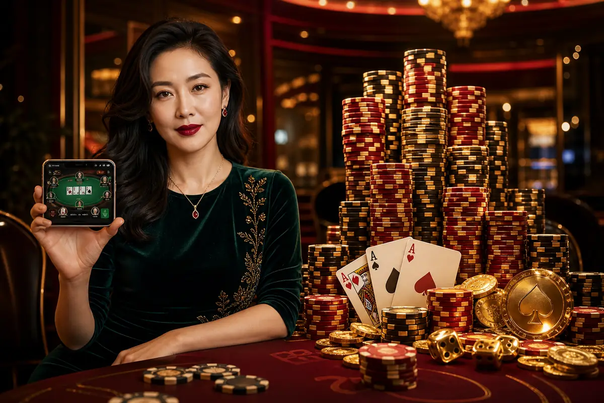 winmyr88 Casino suasana meja live dealer